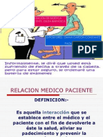 BIOETICA Exposicion Relacion Medico - Paciente