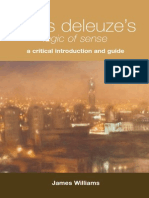 [James Williams] Gilles Deleuze s Logic of Sense (Bookos.org)