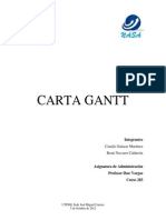 Informe Carta Gantt