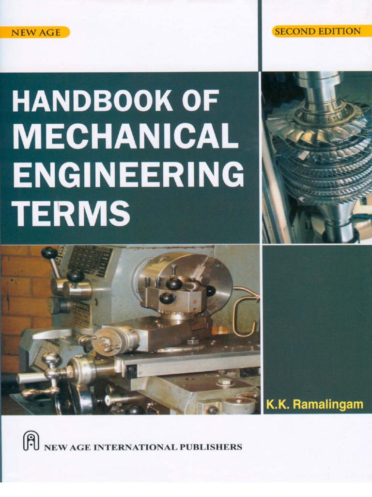 Handbook of Mechanical Engineering Terms