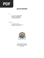 Download Solar Water Heating by Karthikeyan G SN19541705 doc pdf