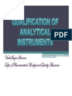 Calibration of Equipment