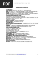 Apuntes Derecho Civil I