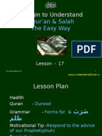 Begin To Understand Qur'an & Salah The Easy Way