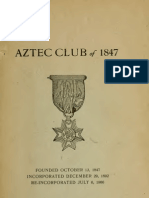 (1909) "Aztec Club of 1847"