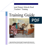 Head Teachers Training