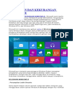 Kelebihan Dan Kekurangan Windows 8