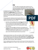 Liquid Penetrant Testing