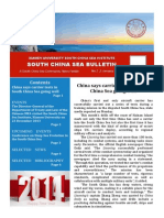 South China Sea Bulletin Vol.2 No.1 (1 January 2014)