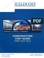 Buildcost Construction Cost Guide 1st Half 2012