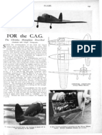 FOR The C.A.G.: The Chrislea Monoplane Described