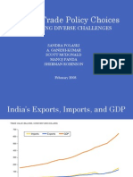 India Trade Choices