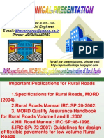 MoRD Specifications and Manual - Rural Road Construction PDF