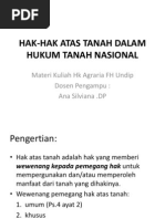 Download HAK-HAK-ATAS-TANAH-DALAM-HUKUM-TANAH-NASIONALppt by Vicky Ceunfin SN195476726 doc pdf