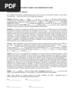 Modelo Contrato de Prestamo de Dinero