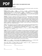 Modelo Contrato de Prestamo de Dinero  Gobierno  Política
