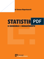 Statistika U Ekonomiji I Menadžmentu