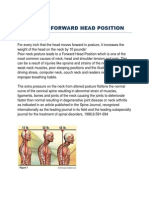 Causes of Forward Head Position
