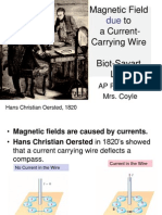 4 Magnetic Field Due to a Current-Carrying Wire, Biot-Savart Law APC