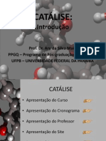 CATÁLISE Introdução