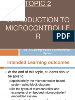 2 Introduction to Microcontroller Pic 15dis2010