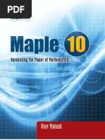 Download Maple User Manual by ckgboni SN19550328 doc pdf