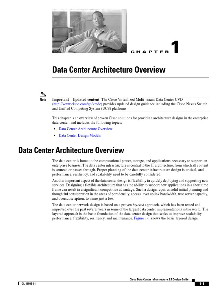 CISCO Data Center Architecture Overview | PDF | Computer Cluster | Data