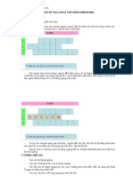 Thiết kế trò chơi ô chữ trên PowerPoint