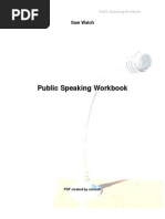 Download Public Speaking Workbook by Diego Graena SN195514374 doc pdf