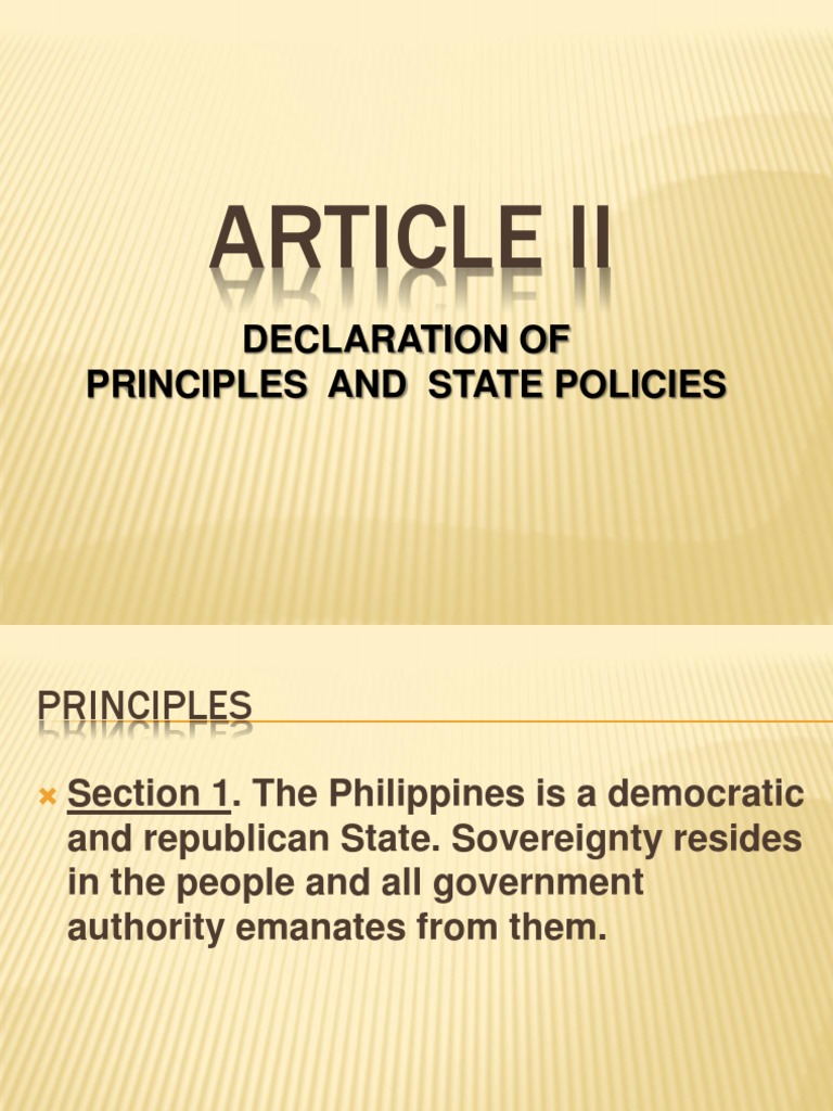 Constitution article ii text image