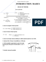Antenna Introduction - Basics PDF