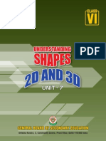 Unit-7- Understanding Shapes 2D and 3D