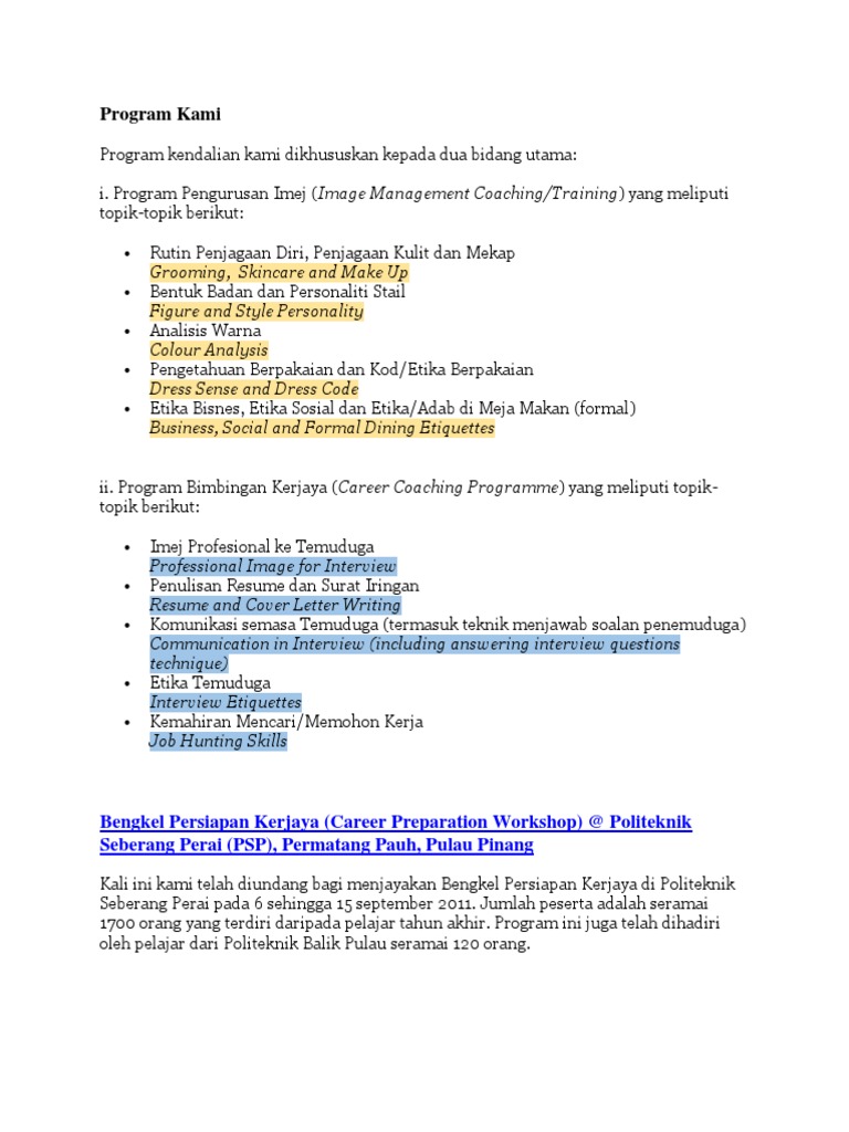 Contoh Surat Iringan Temuduga Aisarangheo