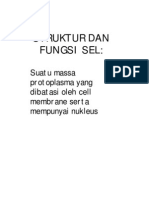 Struktur Dan Fungsi Sel PDF