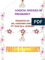 Gynaecological Diseases in Pregnancy