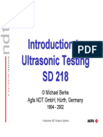 Introduction To Ultrasonic Testing