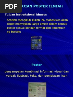 16 Penyajian Poster Ilmiah