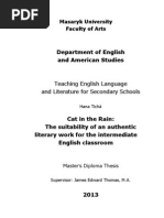 Download Cat in the Rain Full Text 1 by Ileana Monica Barbulescu SN195571641 doc pdf