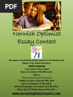 Download 2014 Norwich Optimist Essay Contest  by laura1514 SN195575446 doc pdf