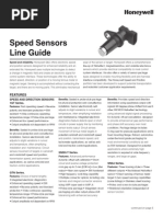 Speed Sensors Line Guide