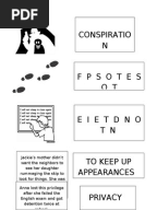 Treasure hunt tips  Reserved Word