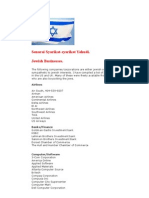Jewish Businesses/Senarai Syarikat Yahudi