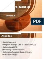 Fund - Finance Lecture 8 Capital Structure