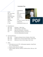 CV Andri Rukmana (G2A011007)