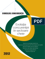 Consiliul Concurentei Raport 2012