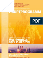 Hauptprogramm: Multimodale Gef Ssmedizin