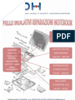 Listino Riparazioni indicativo