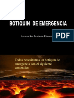Botiquin de Emergencia Arenera San Benito DP