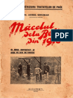 Macelul de La Belis Din 1918 - Dr. Aurel Gociman - 1932