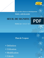 141903287 Seuil de Signification Pptx